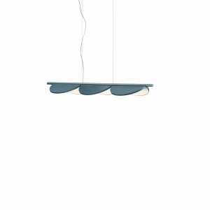 FLOS lampa wisząca ALMENDRA S3 niebieski
