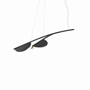 FLOS lampa wisząca ALMENDRA S2 Y SHORT antracyt