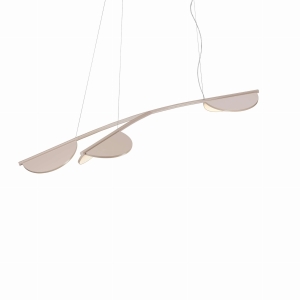 FLOS lampa wisząca ALMENDRA S3 Y SHORT nude