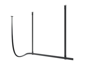 FLOS lampa wisząca BELT skóra czarna