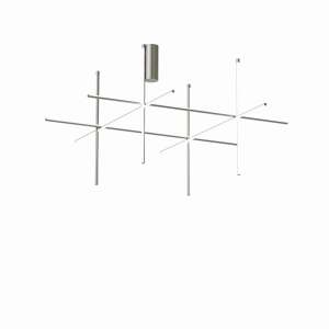 FLOS lampa wisząca COORDINATES C4 srebrna