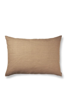 FERM LIVING poduszka BROWN COTTON ciemne paski duża