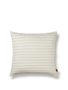 FERM LIVING poduszka GRAND  off white/chocolate