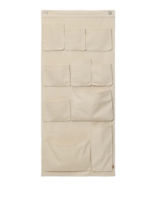 FERM LIVING organizer CANVAS WALL POCKETS XL