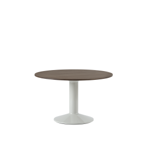 MUUTO stół okrągły MIDST Ø120cm ciemny dąb / szary