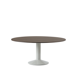MUUTO stół okrągły MIDST Ø160cm ciemny dąb / szary