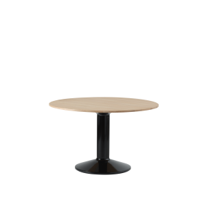 MUUTO stół okrągły MIDST Ø120cm dąb naturalny / czarny