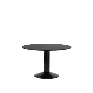 MUUTO stół okrągły MIDST Ø120cm czarne linoleum / czarny