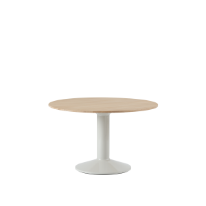 MUUTO stół okrągły MIDST Ø120cm dąb olejowany / szary