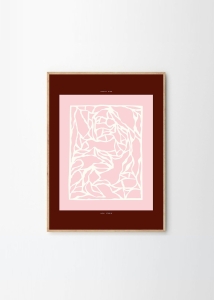 THE POSTER CLUB druk artystyczny I SEE YOU - ROSE