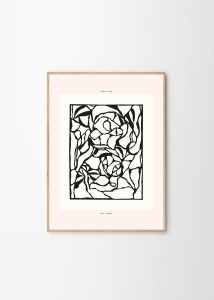 THE POSTER CLUB druk artystyczny I SEE YOU- PALE PINK