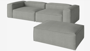 BOLIA sofa modułowa z pufem 1 COSIMA 300 cm