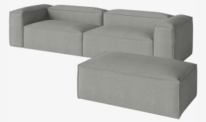 BOLIA sofa modułowa z pufem 4 COSIMA 300 cm 