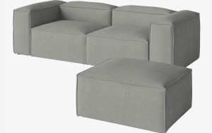 BOLIA sofa modułowa z pufem 6 COSIMA 240 cm