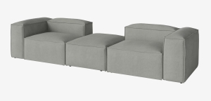 BOLIA sofa modułowa z pufem 7 COSIMA 312 cm