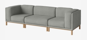 BOLIA sofa modułowa 4 COSY czarny buk