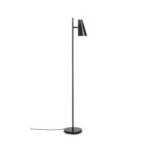 WOUD lampa podłogowa CONO czarna