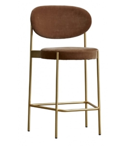 VERPAN krzesło barowe SERIES 430 65 cm mosiądz