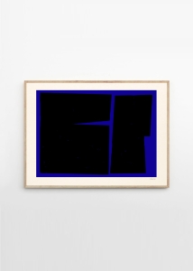 THE POSTER CLUB druk artystyczny BLUE GEOMETRIC 02