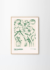 THE POSTER CLUB druk artystyczny THE GARDEN