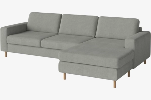 BOLIA sofa 3-osobowa z szezlongiem SCANDINAVIA prawa