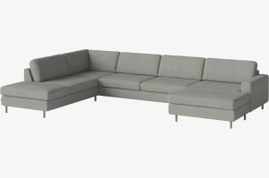 BOLIA sofa narożna 6-osobowa otwarta z szezlongiem SCANDINAVIA lewa