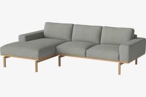 BOLIA sofa 3-osobowa z szezlongiem ELTON lewa