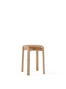 AUDO COPENHAGEN stołek PASSAGE 46 cm dąb naturalny