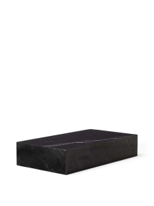 AUDO COPENHAGEN stolik kawowy PLINTH GRAND marmur czarny