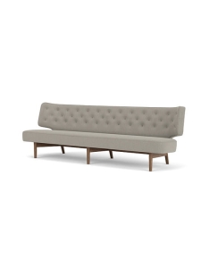 AUDO COPENHAGEN sofa 3-osobowa RADIOHUS orzech