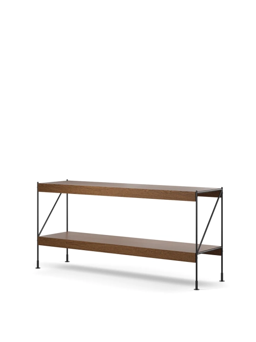 7355849_Zet_Storage_System_H70_L150_Dark_Stained_Oak_Black_Steel_Angle.webp