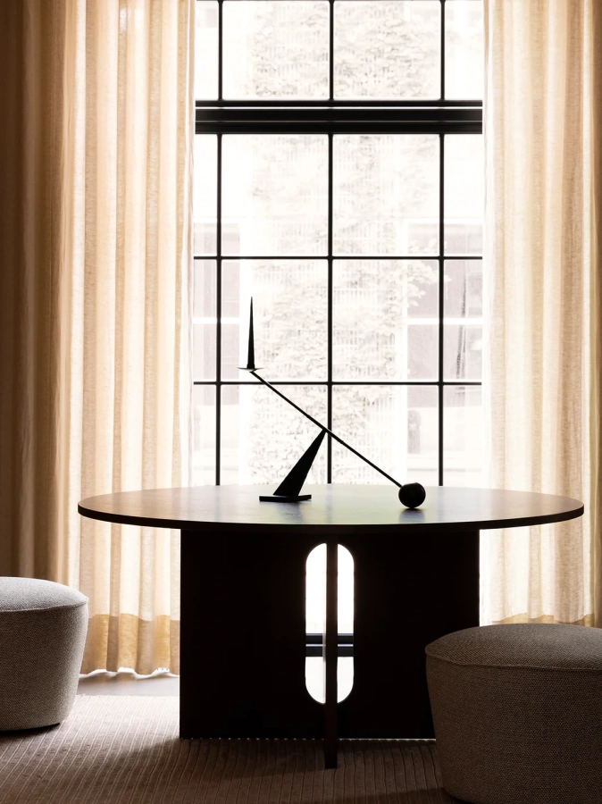 MENU_Interconnect_Candle_Holder_Androgyne_Dining_Table_Cairn_Pouf_Houkime_Rug.webp