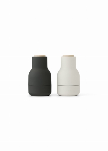 AUDO COPENHAGEN młynek BOTTLE SMALL piaskowy / carbon 2 szt.