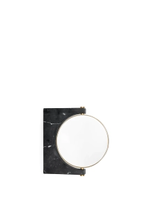 AUDO COPENHAGEN lustro ścienne PEPE MARBLE czarny marmur