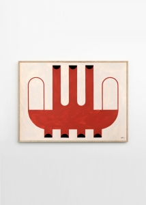 THE POSTER CLUB druk artystyczny SHIP VASE