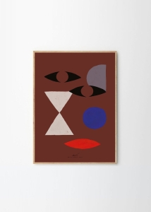 THE POSTER CLUB druk artystyczny ABSTRACT FACE