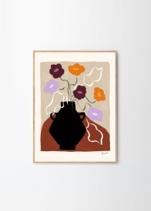 THE POSTER CLUB druk artystyczny PETUNIAS