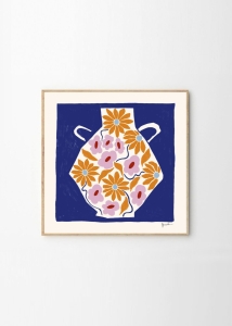 THE POSTER CLUB druk artystyczny SUNFLOWER VASE