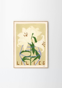 THE POSTER CLUB druk artystyczny LILIES