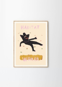 THE POSTER CLUB druk artystyczny HABITAT