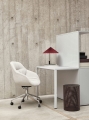 AAC 155 Soft Mode 009 alu tilt swivel base_Matin Table Lamp oxide red shade_Perforated Bin burgundy.jpg