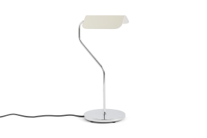 HAY lampa biurkowa APEX zakrzywiona podstawa biała