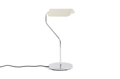 HAY lampa biurkowa APEX zakrzywiona podstawa biała