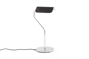 HAY lampa biurkowa APEX zakrzywiona podstawa czarna