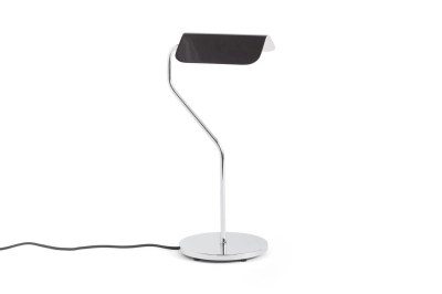 HAY lampa biurkowa APEX zakrzywiona podstawa czarna