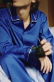 Outline Pyjama LS Shirt vivid blue_Outline Pyjama Trousers vivid blue.jpg