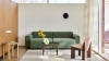 Mags Low Armrest 2.5 Seater Linara 100_Large Check Rug 170x240 light grey_Chisel Lounge Chair wb lacquered walnut.jpg