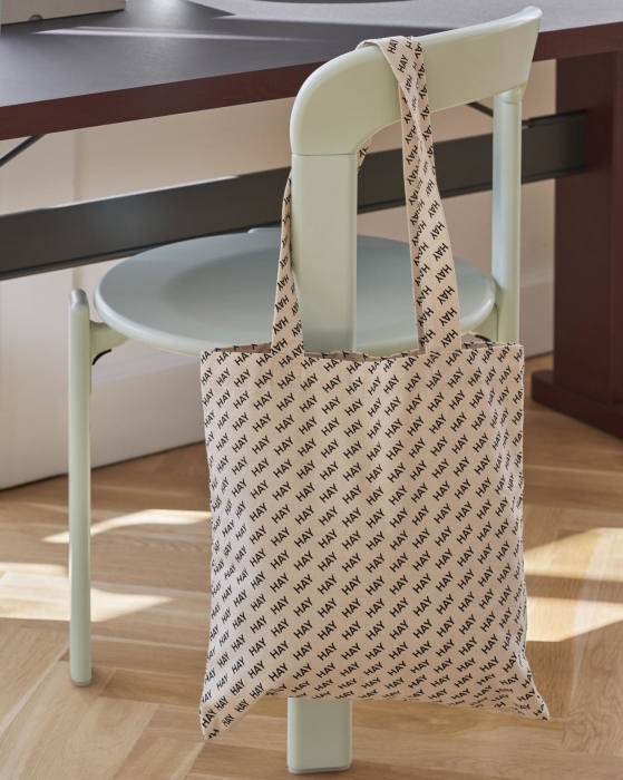 HAY Logo Tote Bag black_Rey Chair soft mint wb lacquer beech.jpg