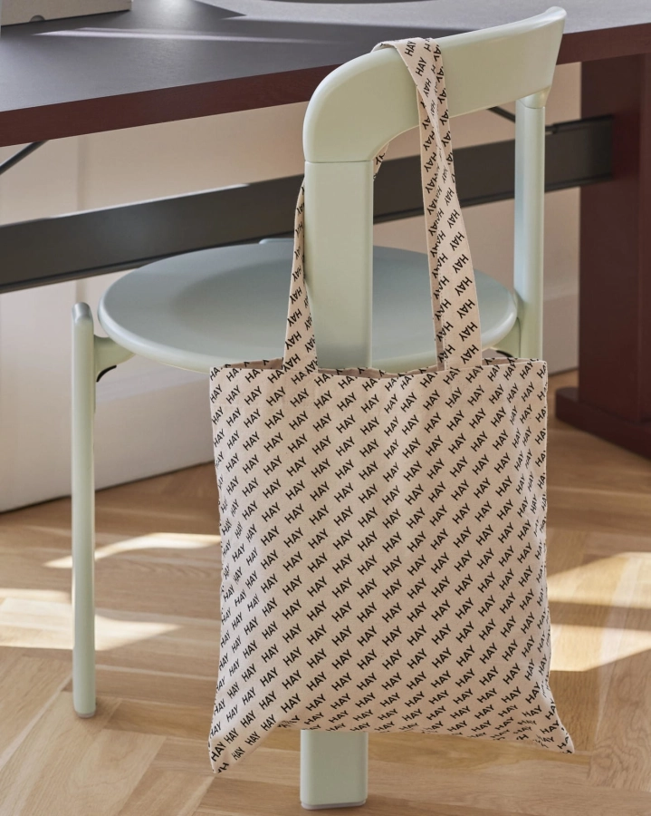 HAY Logo Tote Bag black_Rey Chair soft mint wb lacquer beech.jpg