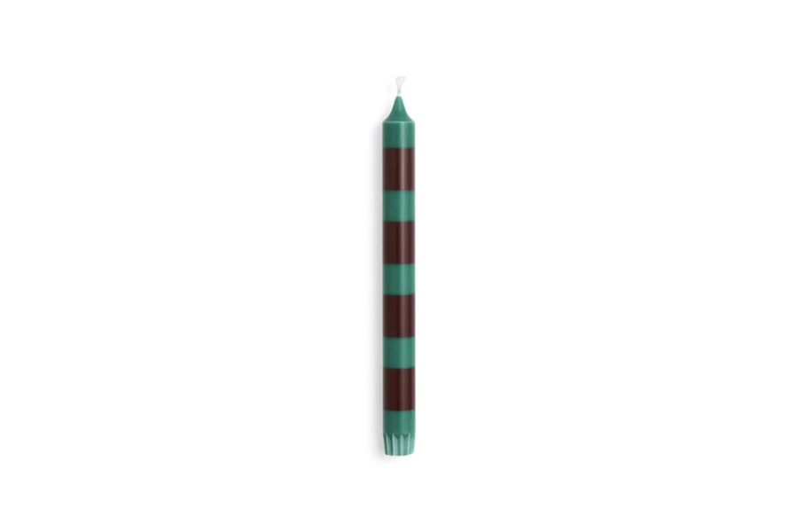 AB361-D270_Pattern Candle green and brown 4 stripe.jpg